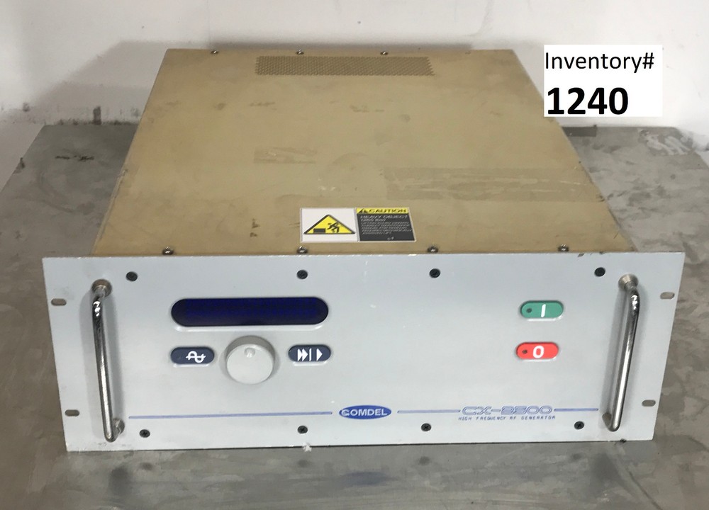 Comdel CX-2500 RF Generator FP3303RD (208V, 3.39 MHz-2500W)
