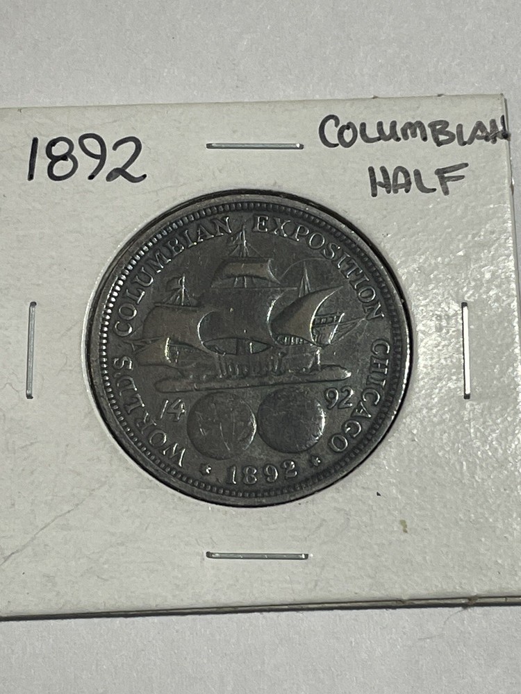 1892 columbian exposition half dollar