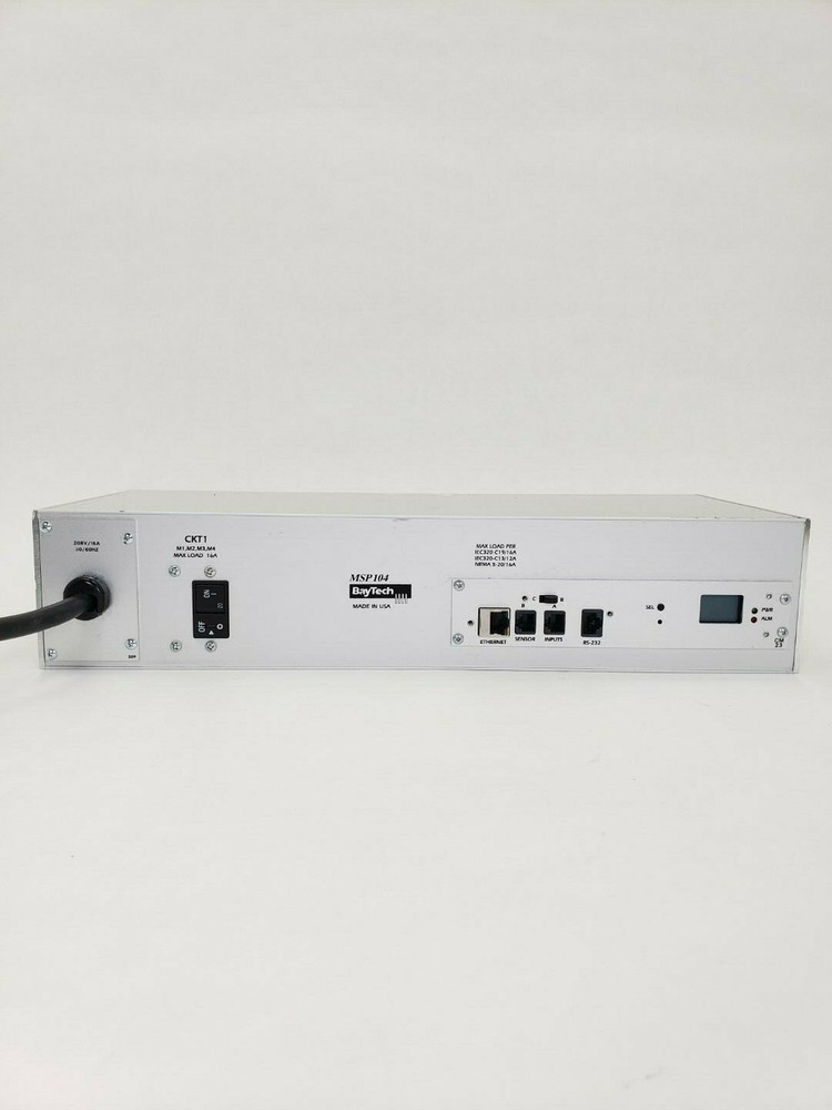 BayTech - Modular Power Strip - MSP104