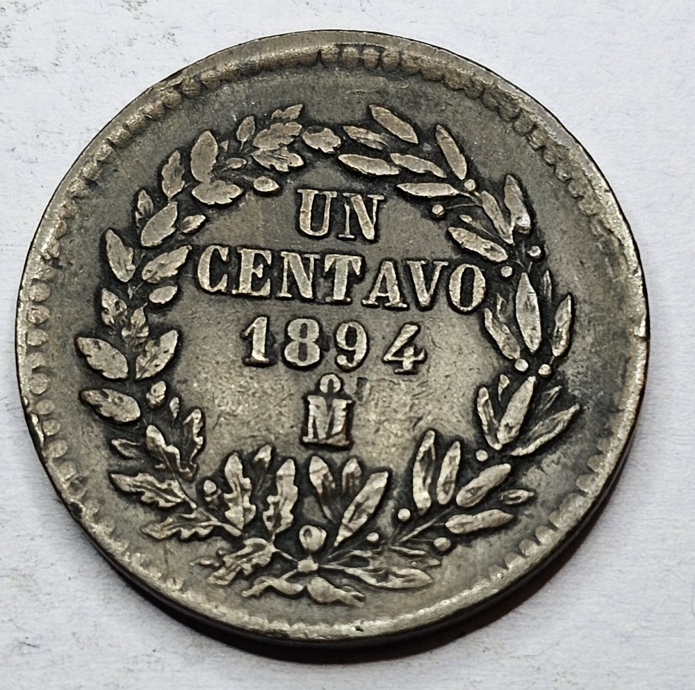 1894 Un Centavo Mexico