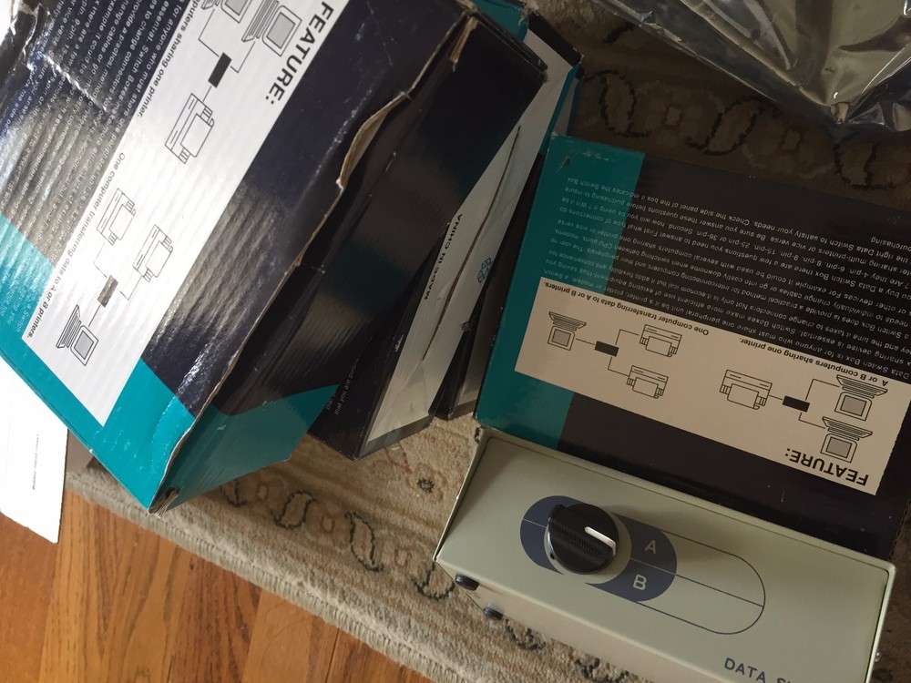 NEW LOT 4 STARTECH HDD15-2,DATA SWITCH AS-2002,2-WAY VGA DATA SWITCH CPU,SS