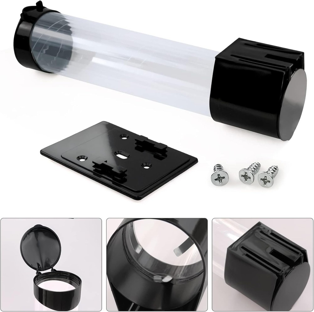 Cup Dispenser, Water Cooler Pull Type Cup Holder Fits 5oz - 7oz Cone or Flat