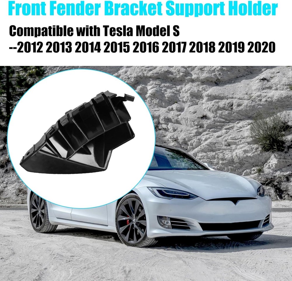 Compatible with Model S Front Bumper Bracket 2012-2020 109 Size: Model S-Right