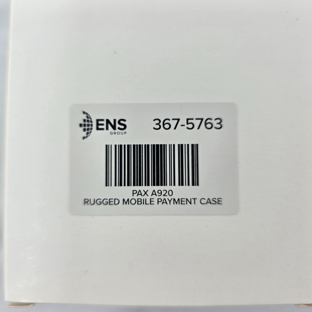 Engineered Network Systems ENS PAX A920 Rugged Mobile Payment Case 367-5763-A