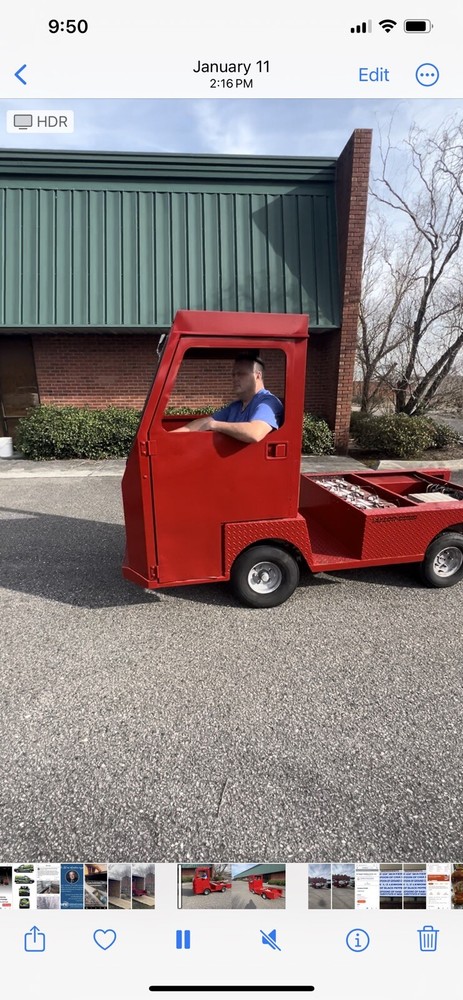 Taylor Dunn Electric Industrial Flatbed