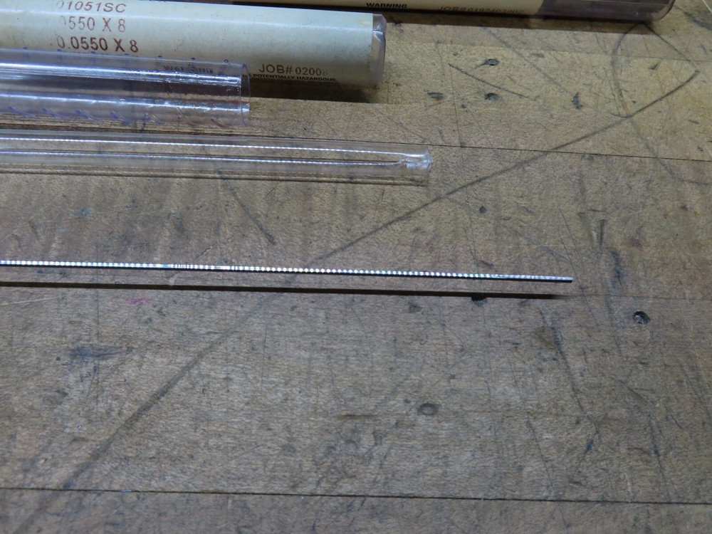 Eldorado 0.0550" X 8" coolant thru solid carbide gun drill 1/2" shank (@D48)