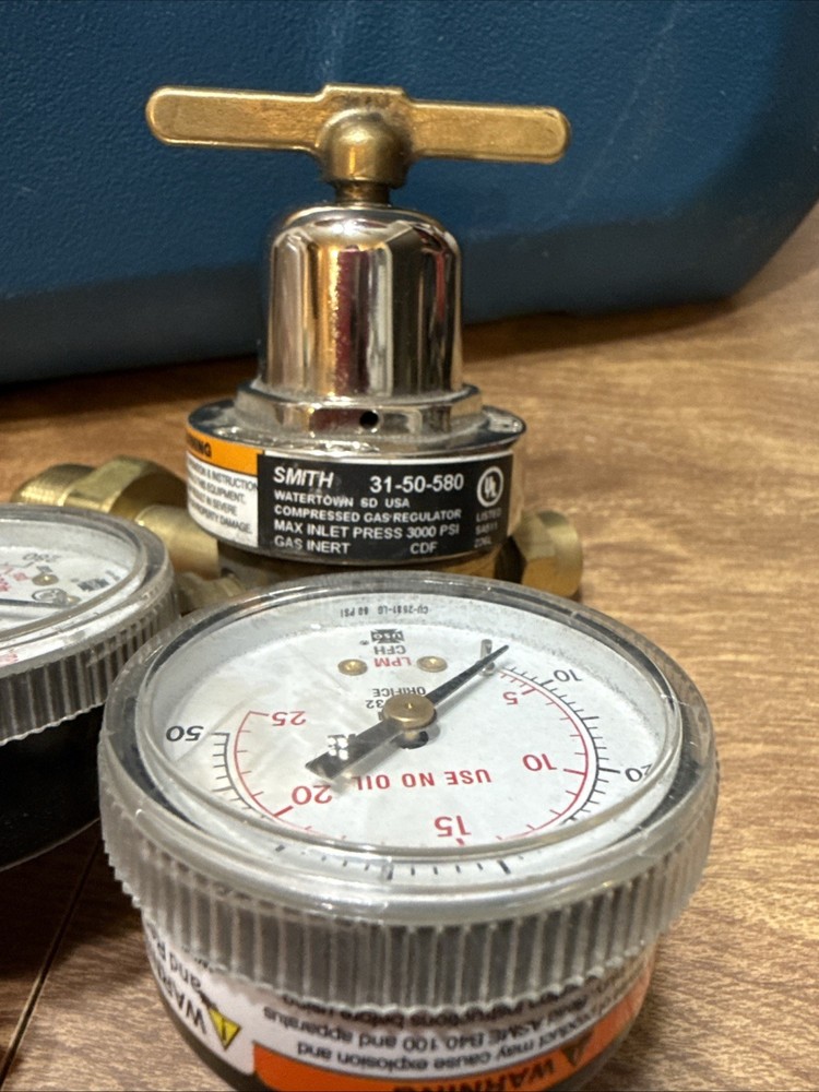 Miller Smith 31-50-580Argon Single Stage Flow Gauge Regulator