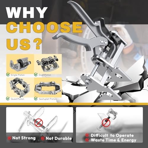 Brake Caliper Compression Tool, Single/Twin/Quad/Sextuplet Piston Disc 29100