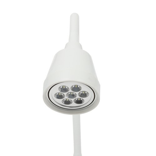 Adjustable Height 7-LED Surgical Examination Lamp with Mobile Base