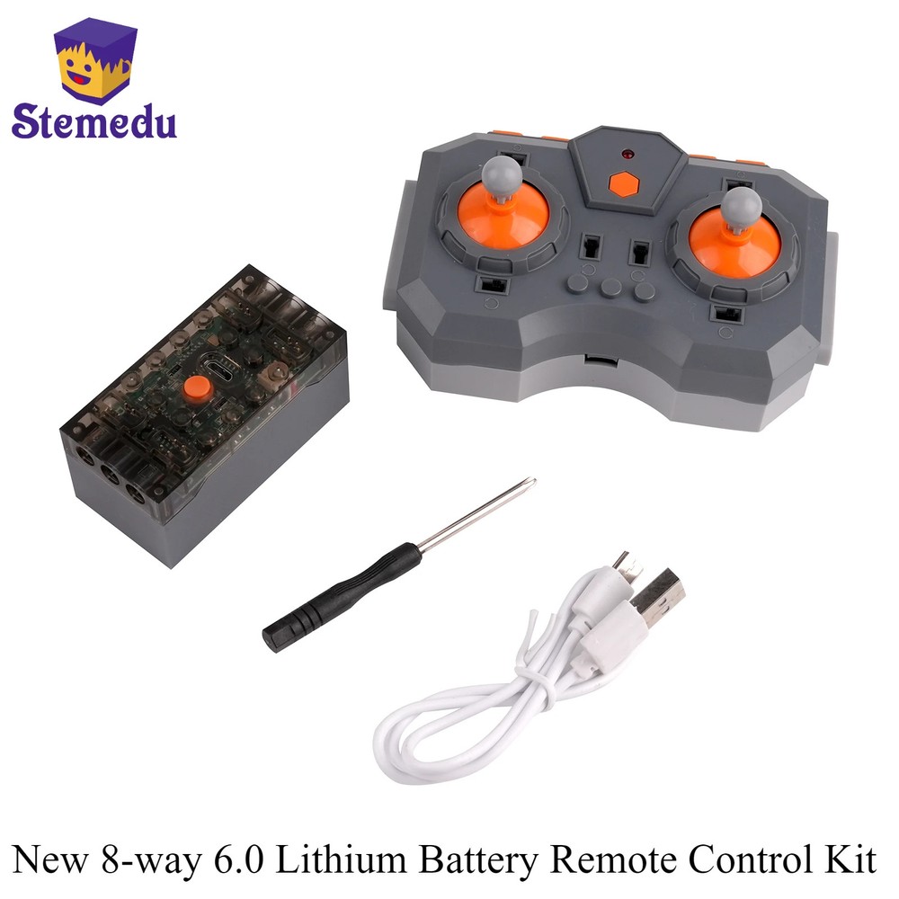 MOC 8-Way Remote Control Kit APP Control Speed Adjustable 6.0 Lithium Battery US