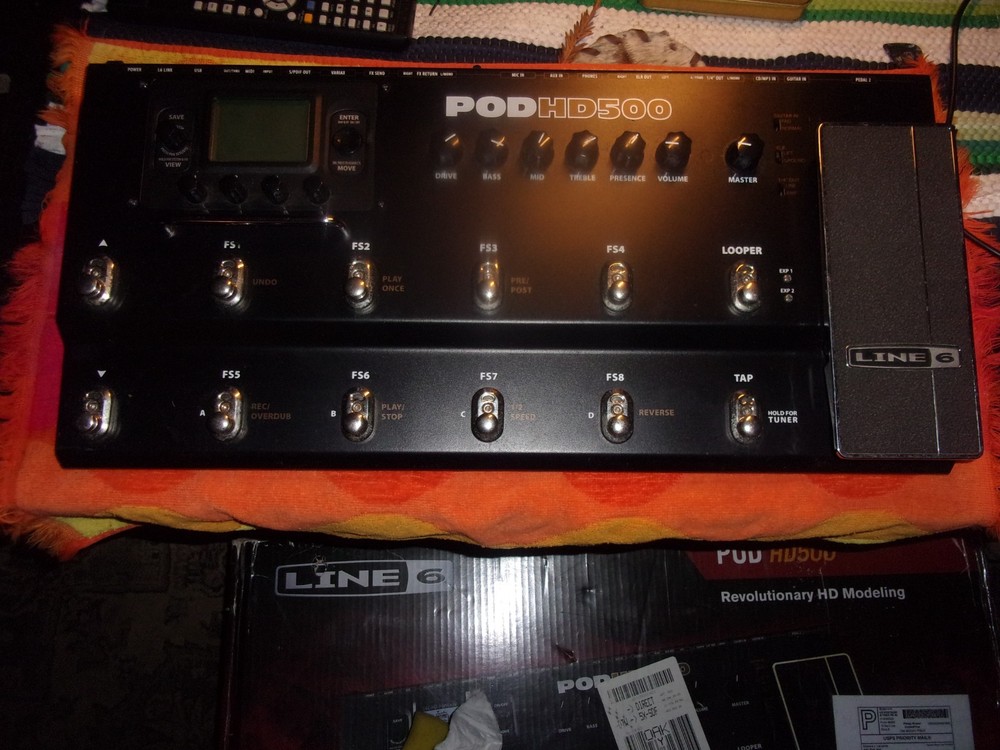 Line 6 POD HD500 Guitar Multi-Effects Processor