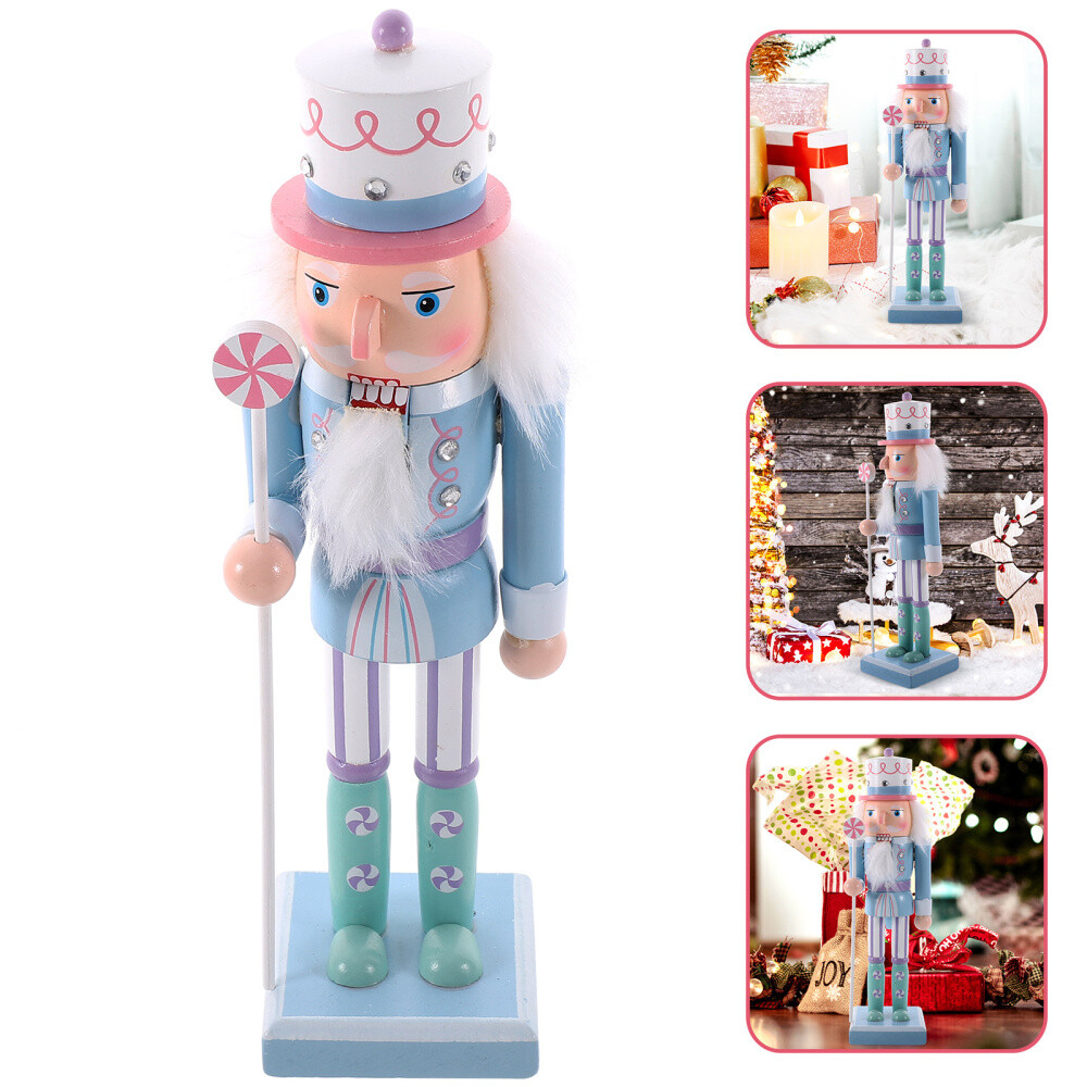 Nutcracker Christmas Decor Pastel Nutcrackers Figurine Collectors