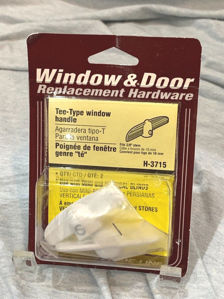 PRIME-LINE Window & Door Replacement Hardware Tee-Type Window Handle H-3715 LOT