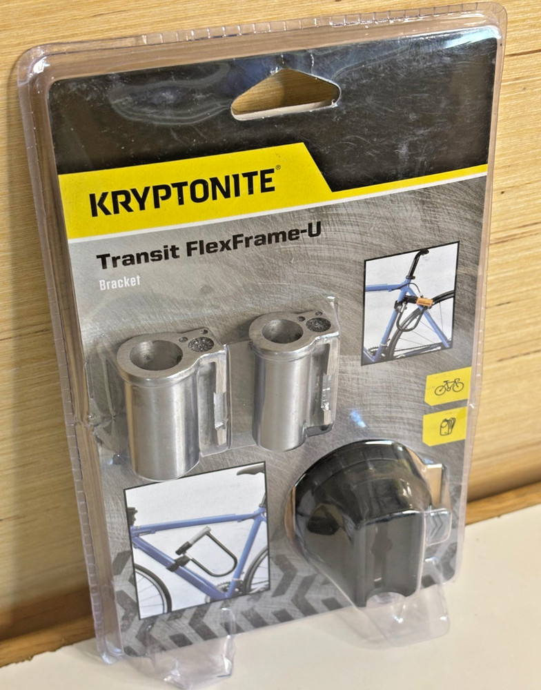 Kryptonite Transit FlexFrame-U Lock Bracket Bicycle Lock Frame Mount