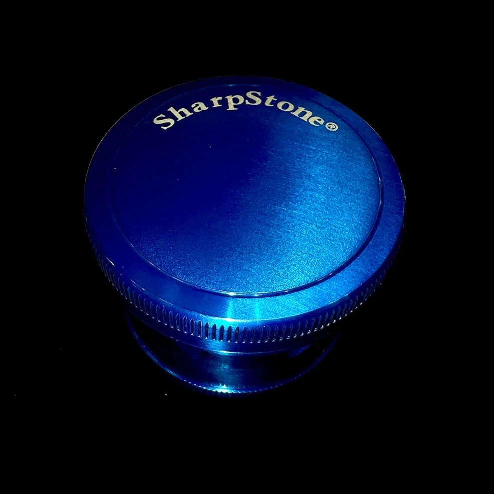 Blue SharpStone 4 Piece LARGE 2.5” Herb / Spice Grinder