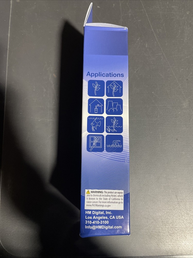 WATERPROOF EC/TDS/TEMP COMBO METER (HM COM-100) Temperature Digital LCD Screen