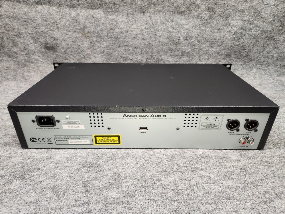 American Audio Model UCD-100 Compact Disc CD/MP3 Player *Tested*