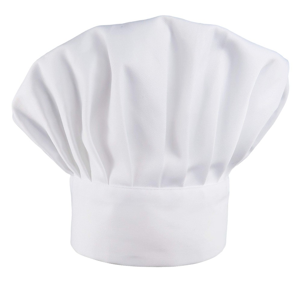 6 Pack Chef Hat Set Elastic Baker Kitchen Catering Cooking Chefs Hats One Size