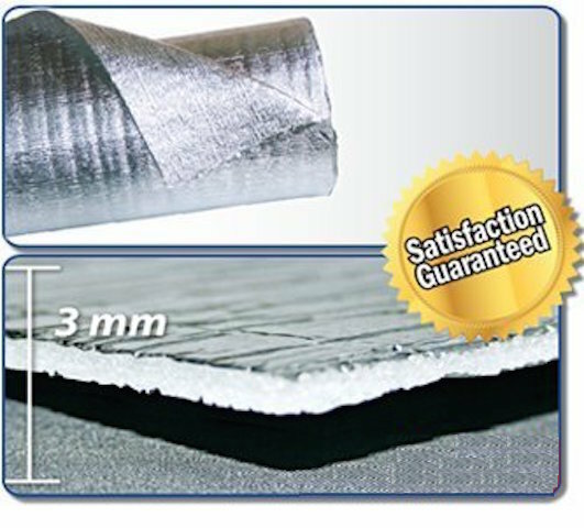 SmartSHIELD -3 HVAC Duct Wrap Reflective insulation Foam core 24" X 50ft