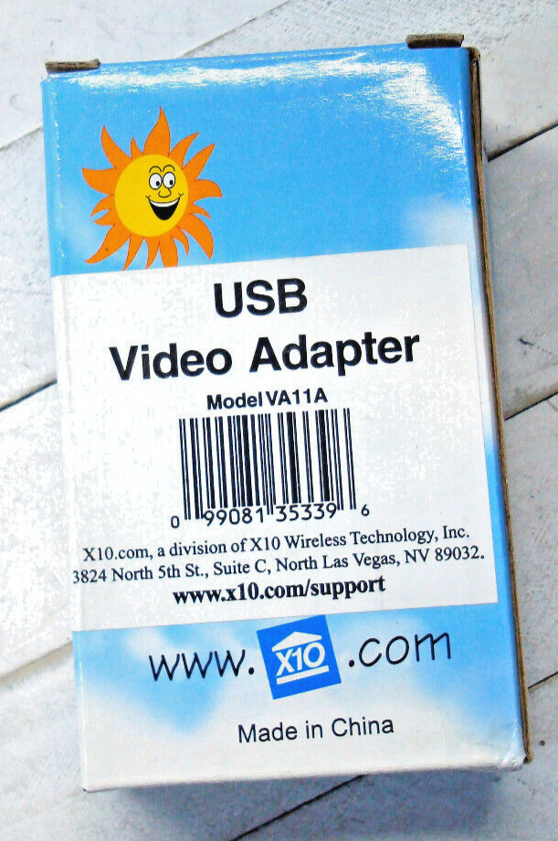 X10 - USB Video Adapter Model: VA11A - New / Open Box