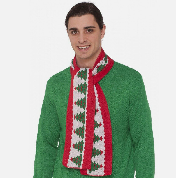 Christmas Tree Scarf