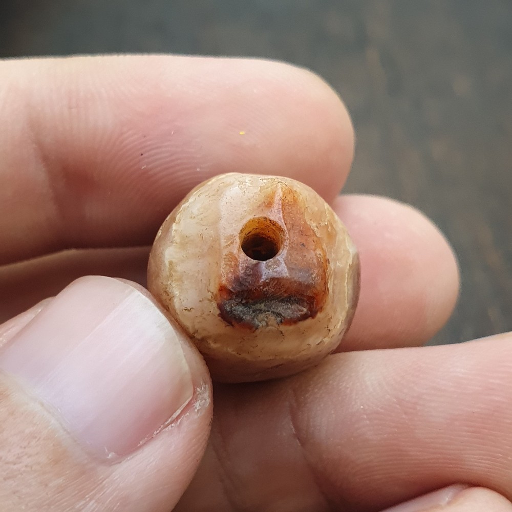Antique Ancient rare red agate bead
