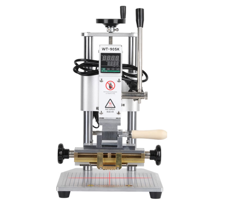 WT-90SK Flip-Type Quick-Change Copper Mold Multi-Function Hot Stamping Machine