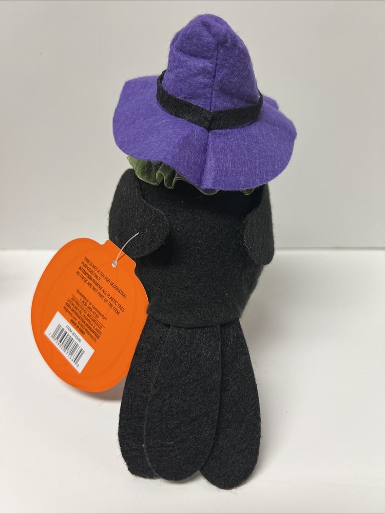 Bird Witch & Devil Vampire Birds With Tags - 2 Halloween Birds