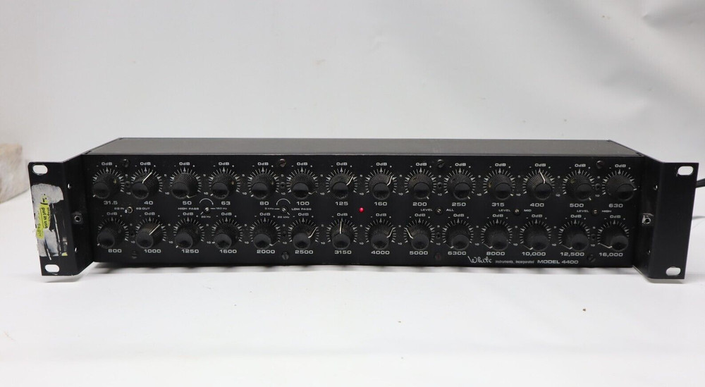White Instruments series 4400 28 BAND EQUALIZER