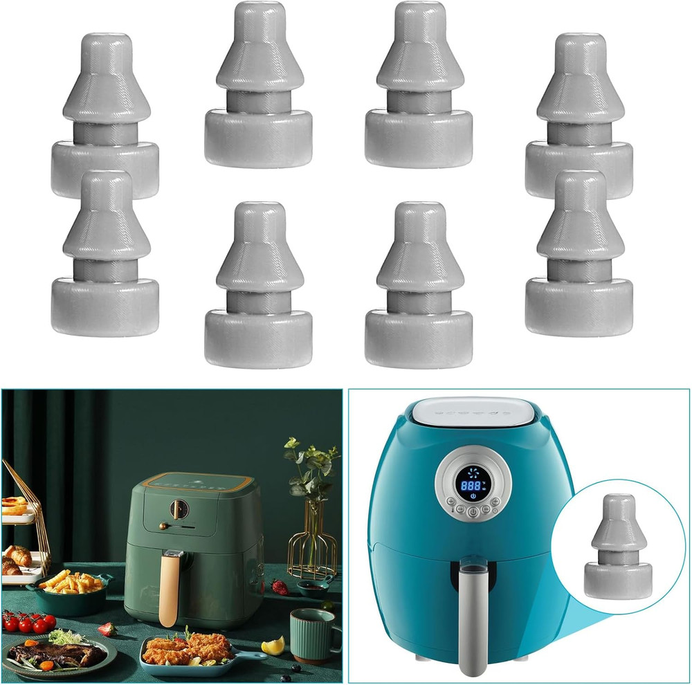 8Pcs Rubber Feet for Slow Cookers Replaceable Slow Cooker Legs Pot Insert Acc...