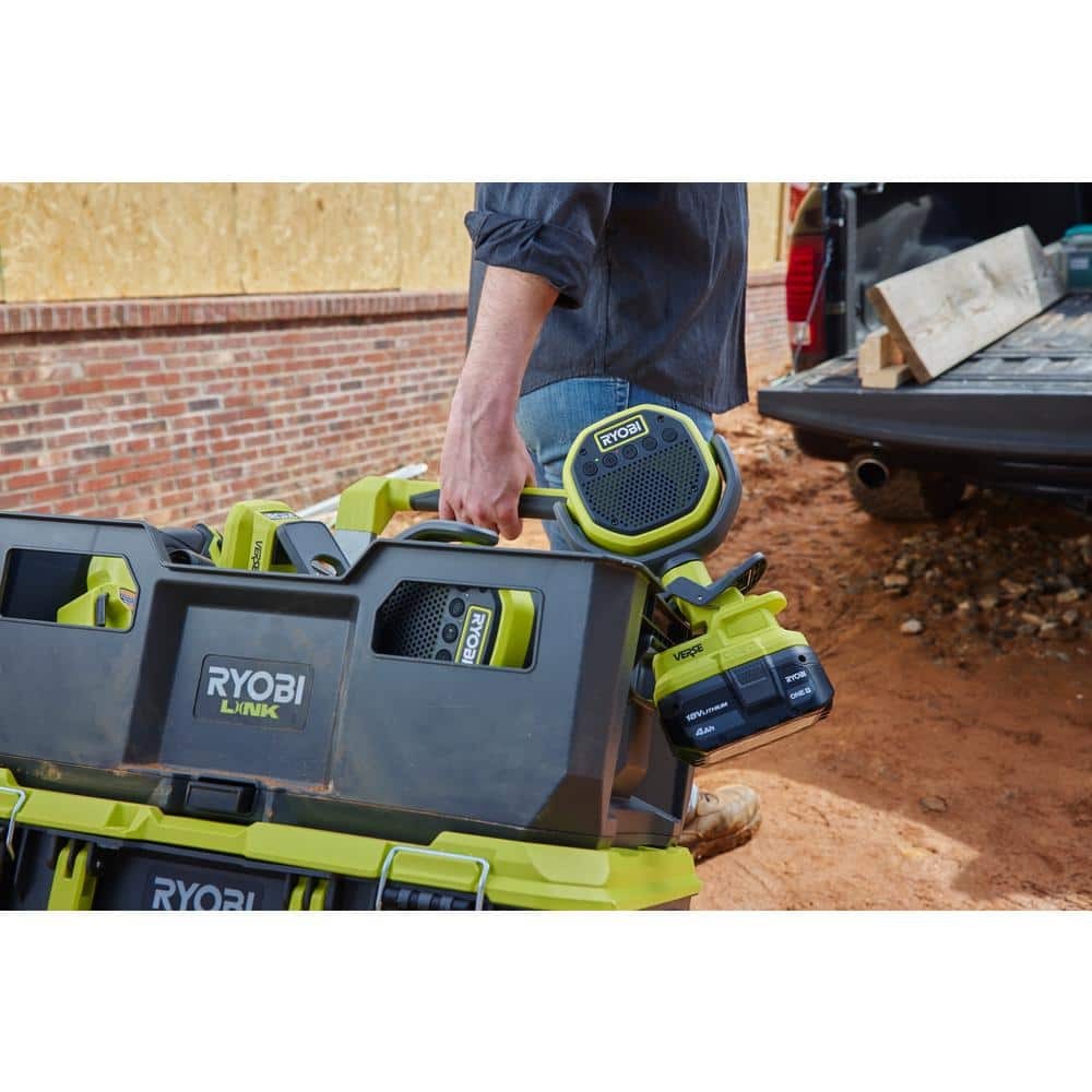 RYOBI ONE+ 18V Cordless VERSE Clamp Speaker (Tool Only)