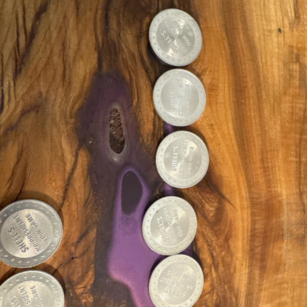 Vintage Assorted Gas Station Coins