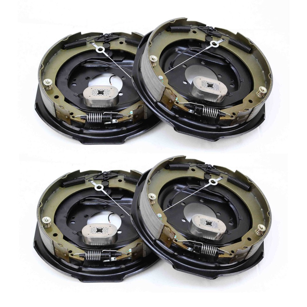 2 Pairs LIBRA Electric Trailer Brake 12" X 2" Self-Adjusting Assembly - 21006