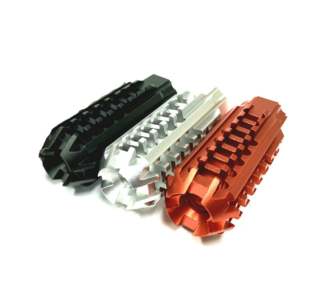 Variations Color Muzzle Brake Compensator 1/2''x28 TPI Thread For 9 mm