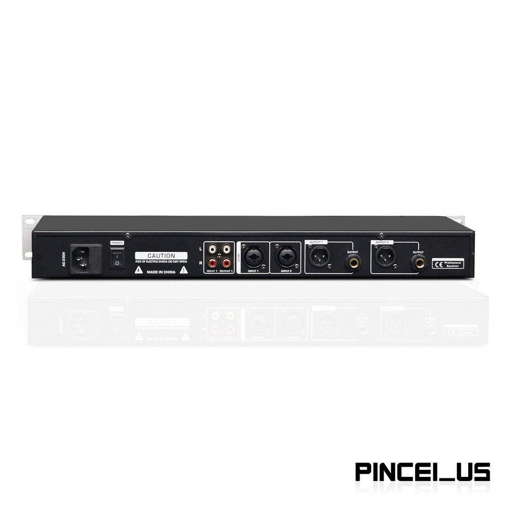 GAX-EQ777 Electronic Digital Equalizer 31-band Graphic Stereo Equalizer 220V