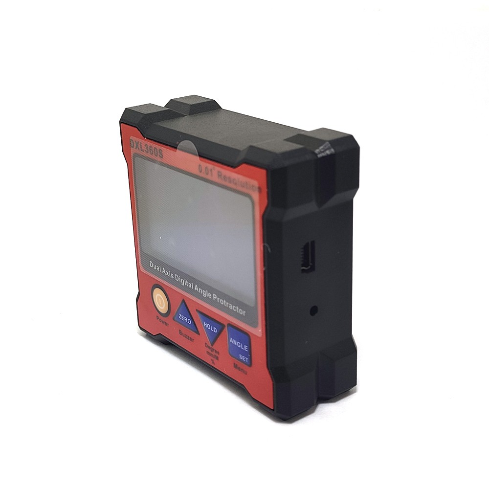 Dual Axis 0.01° Resolution Meter Digital Inclinometer