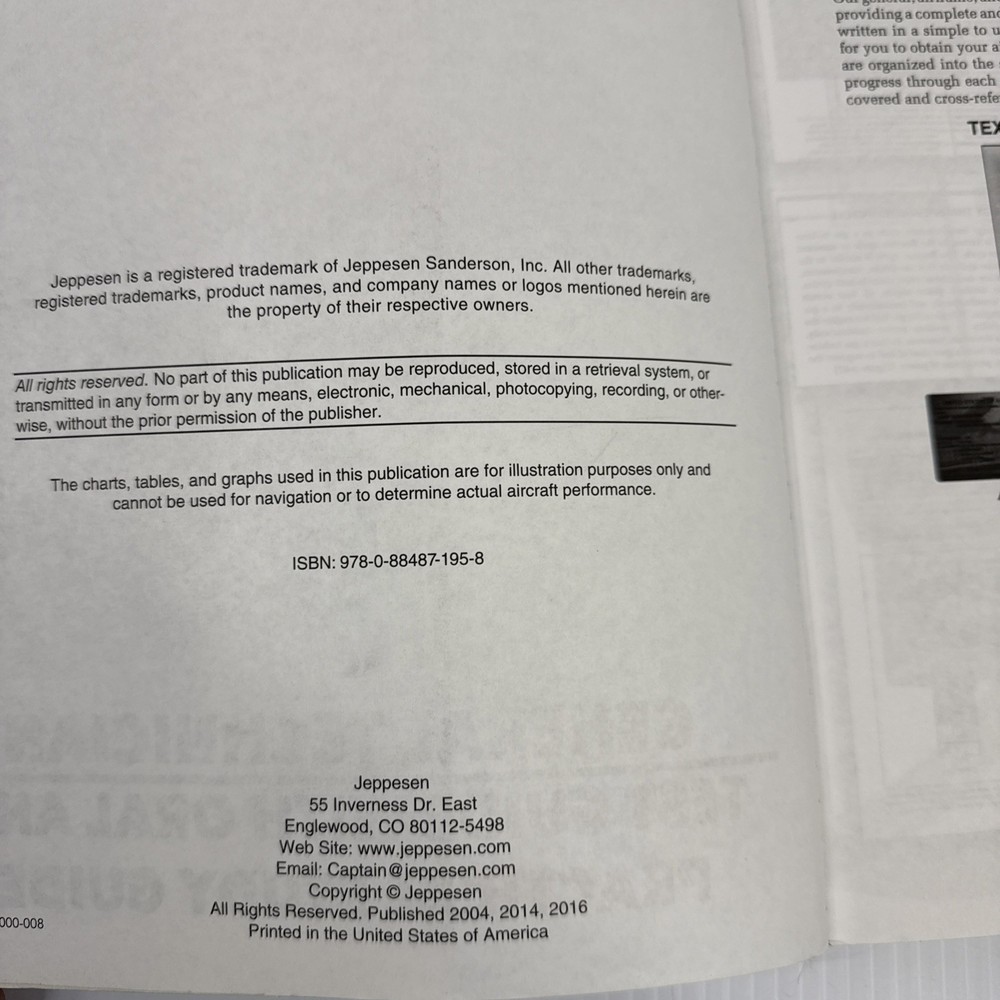 Jeppesen General Test Guide with Oral and Practical Study Guide - 10002000-008