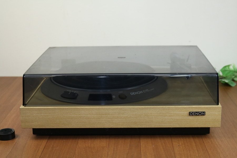 Denon DP-1000 Direct Drive Turntable Record Player Operation Confirmed