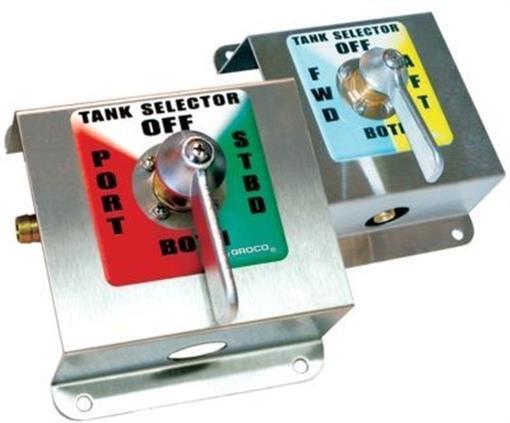 Groco TS-350-T 4-Way Tank Selector Kit TS-350-T
