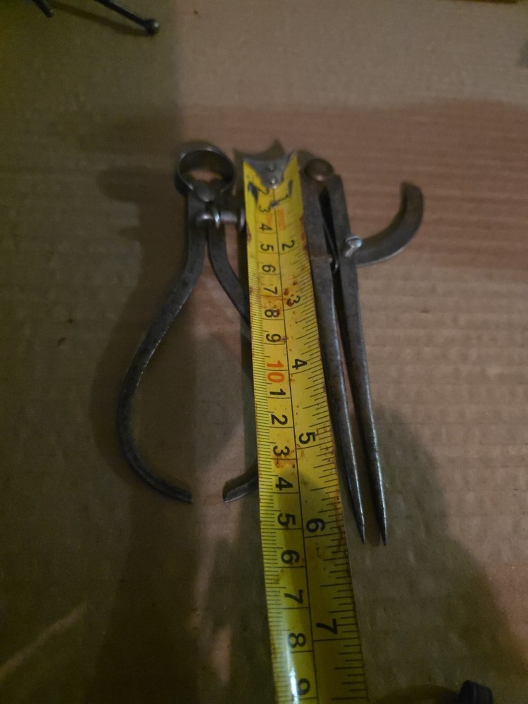 Vintage Starrett inside outside caliper set