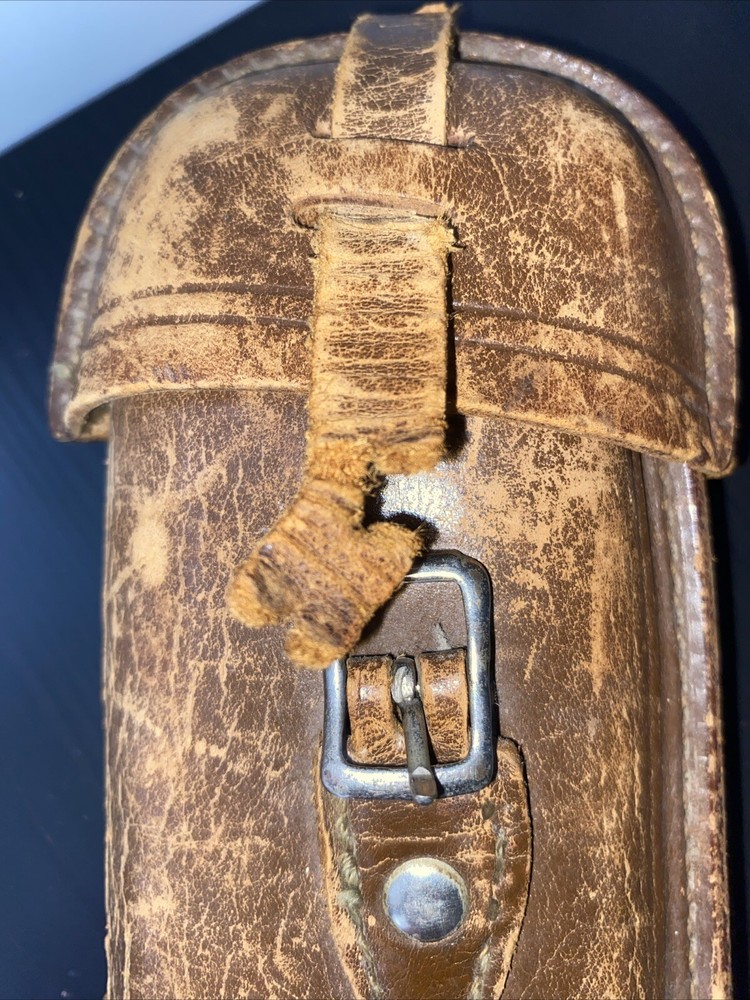Vintage Leather drum stick bag Case knife / machete case ED1