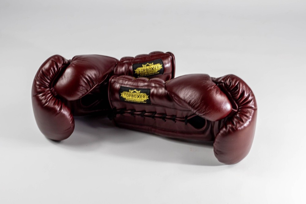 TopBoxer Old School (Modern Padding) Boxing Gloves