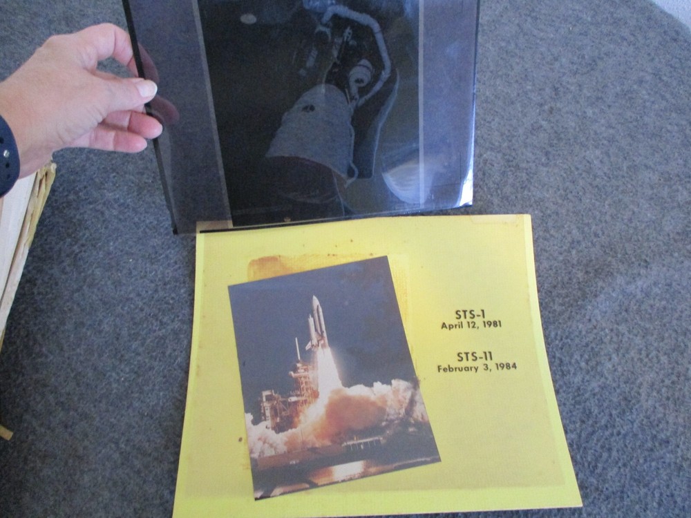 EARLY NASA SPACE SHUTTLE DEVELOPMENT REPORTS/PHOTOS/PRESENTATIONS RS25 DESIGNER