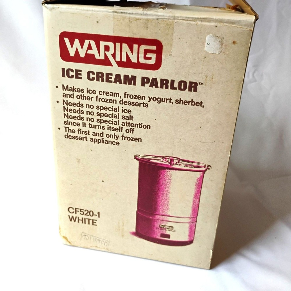 vintage Waring Ice Cream Parlor ice cream machine