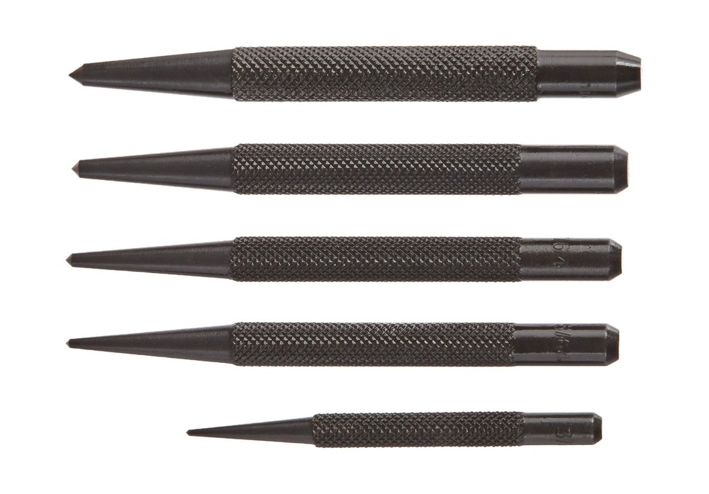 Fowler 52-500-015-0, Center Punch 5 Piece Set