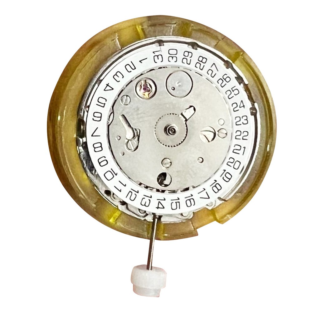 Automatic DG4813 Watch Mechanical Movement Silver Plated 3 Hands Date At 3'