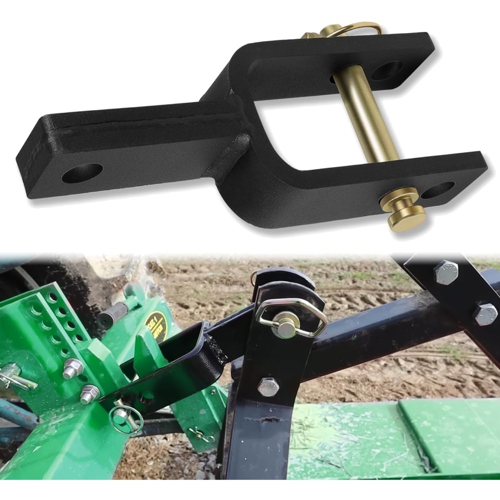 Lightweight Quick Hitch Adapter for Tractors - Rust-Proof, Adjustable Design