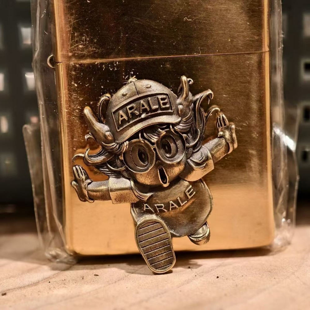 1 piece Brass Personalized sticker lighter DIY accessories