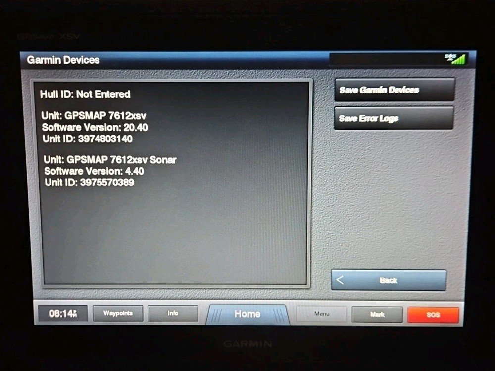 Garmin GPSMAP 7612xsv Chartplotter ✅ Tested / Updated • 90 Day Wnty • 👉 MINT