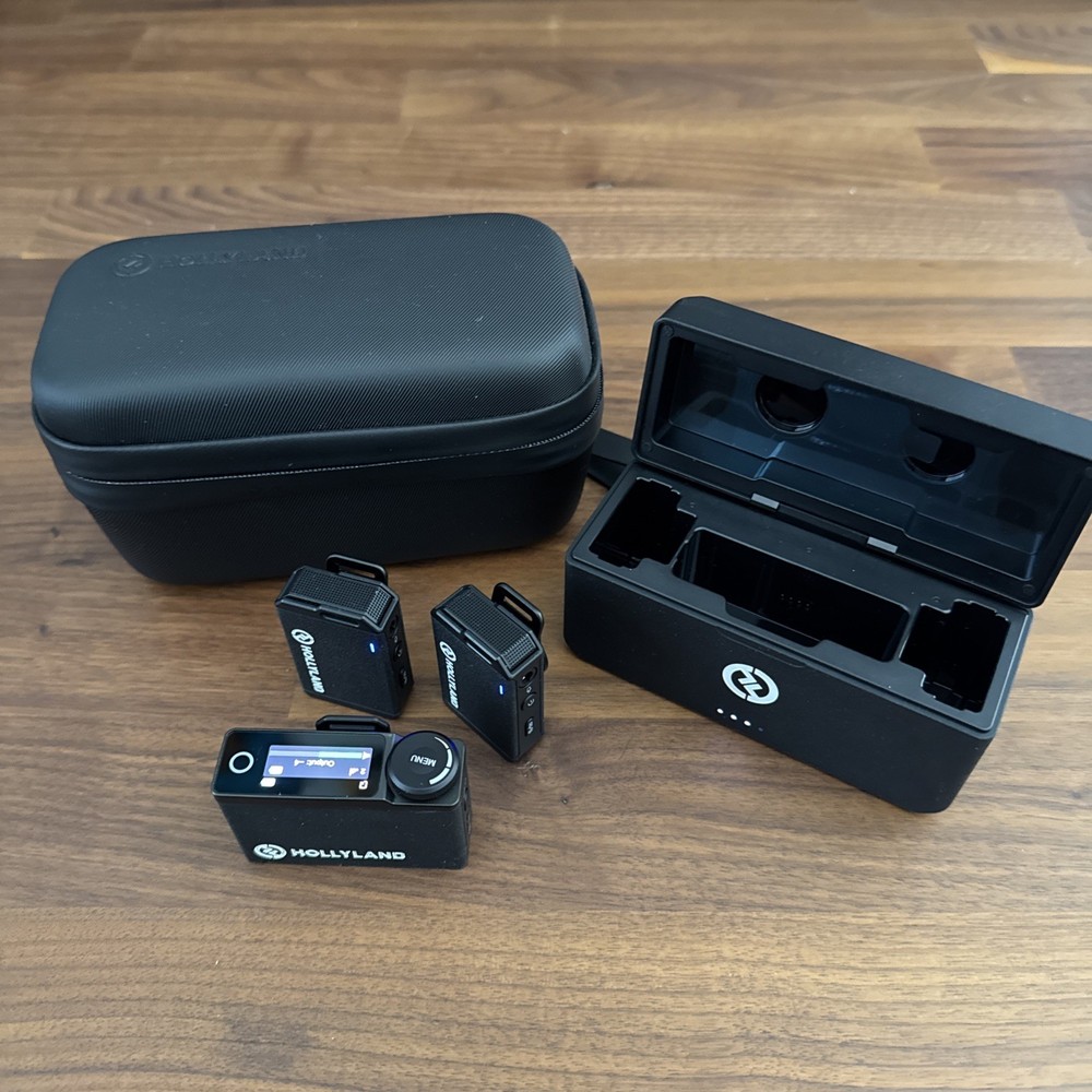 Hollyland Lark Max Wireless Lavalier Microphone System (Duo) DSLR/iPhone/Android